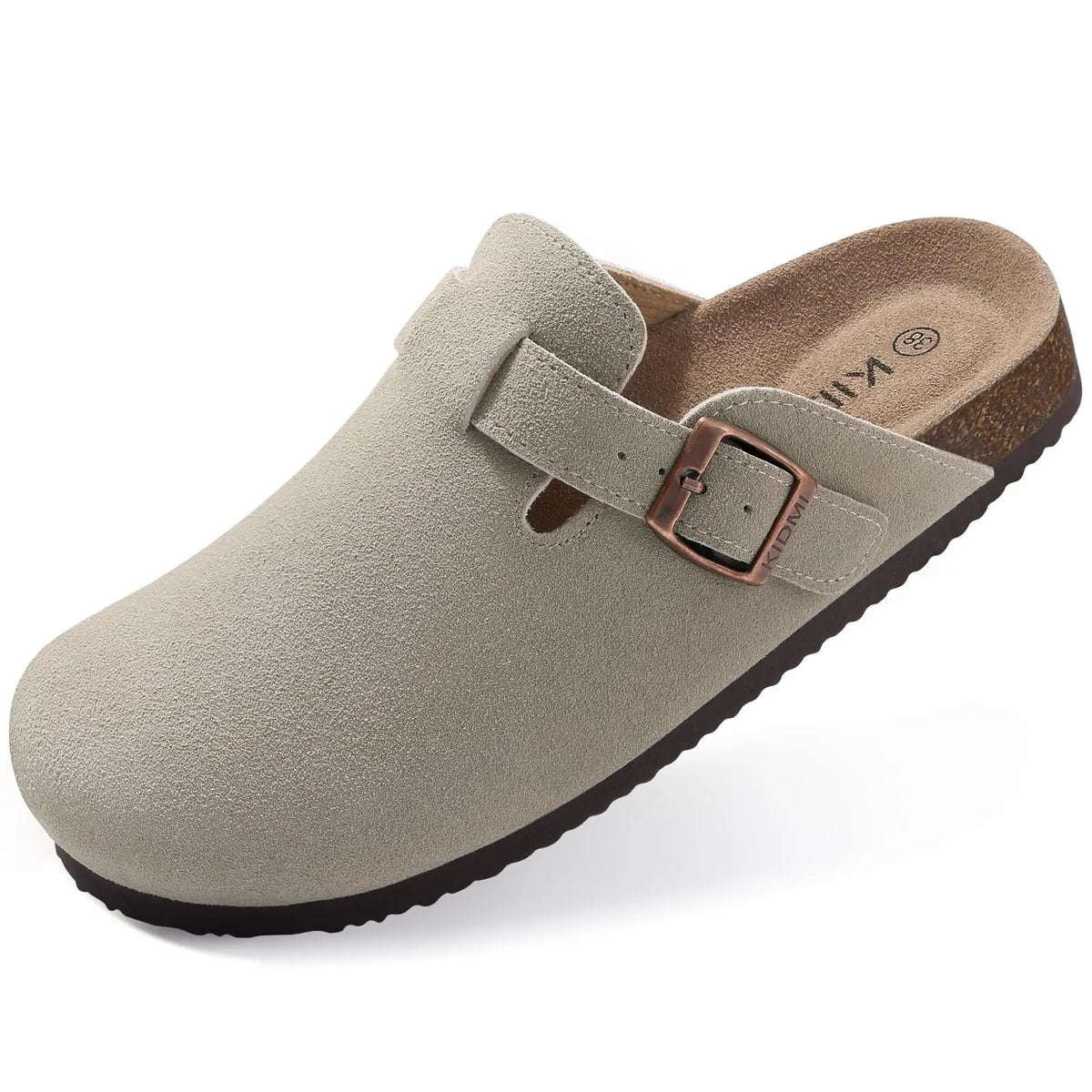 Premium Suede Cork Insole Clogs
