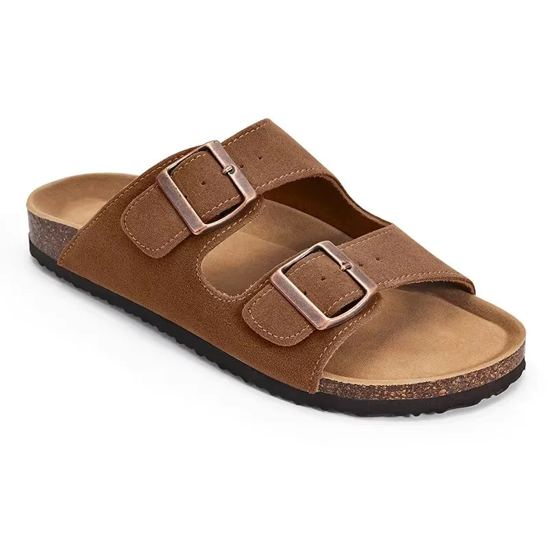 Premium Suede Cork Insole Clogs