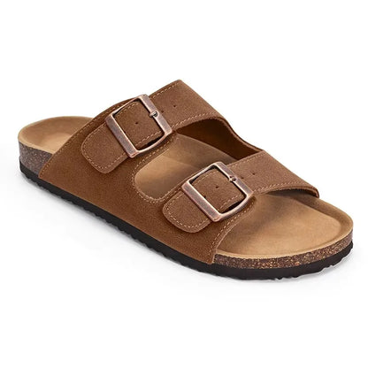 Premium Suede Cork Insole Clogs