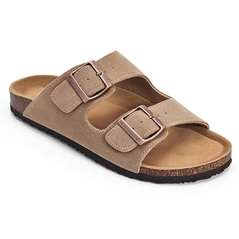 Premium Suede Cork Insole Clogs