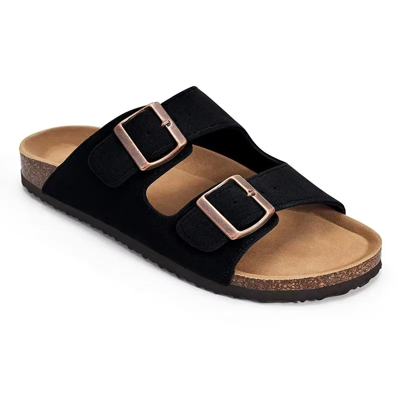 Premium Suede Cork Insole Clogs